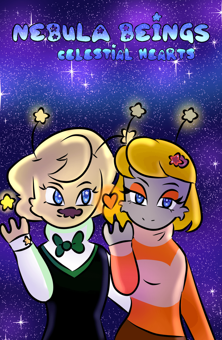 Nebula Beings Celestial Hearts